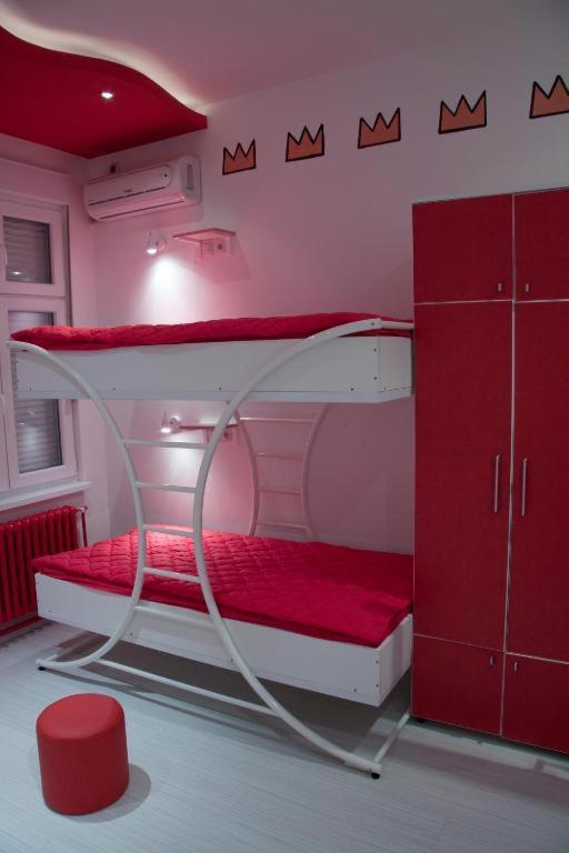 Auberge de jeunesse Pop Art à Belgrade Extérieur photo