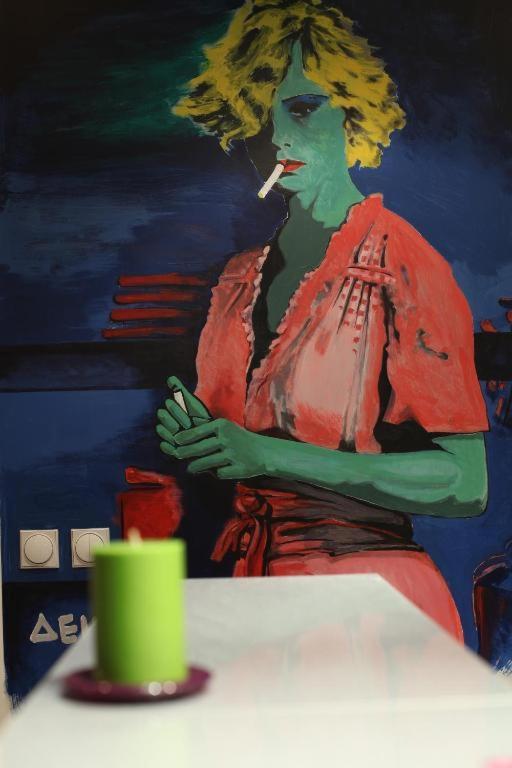 Auberge de jeunesse Pop Art à Belgrade Extérieur photo